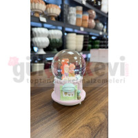 Işıklı Ve Müzikli Kar Küresi Orta Boy-11